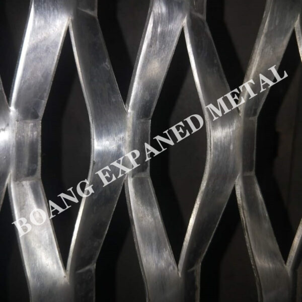 aluminium expanded metal samples